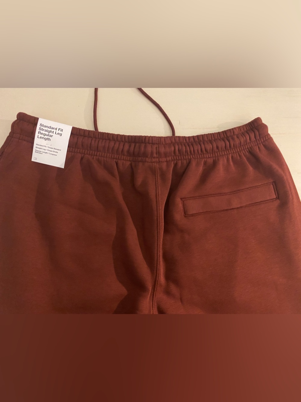 Nike Men's Maroon/Deep Red Sweatpants - Picture 7 of 7